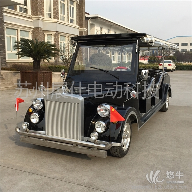 杭州义乌11座电动老爷车，小区楼盘看房车，公园游览观光车