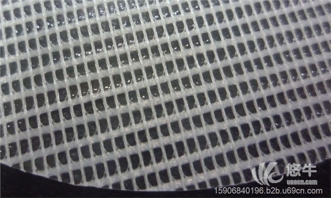 环保透明PVC夹网布图1