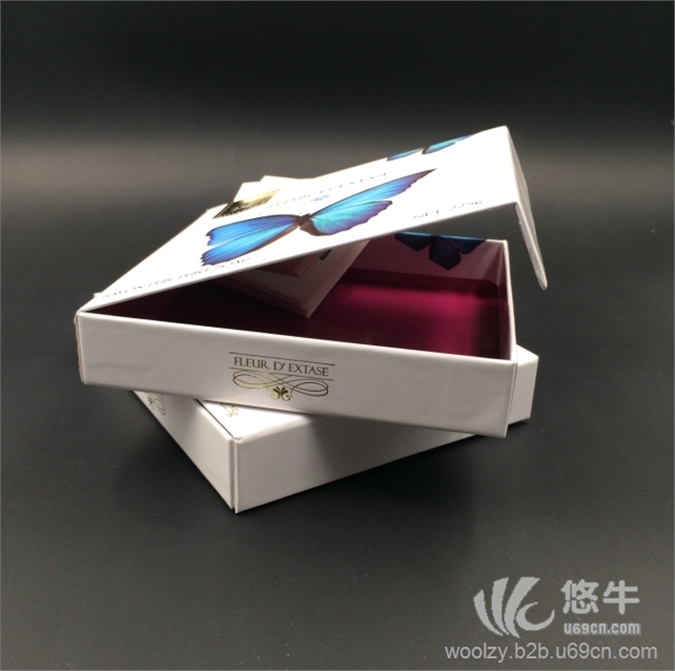 高档化妆品包装盒书形盒折叠盒订做精美茶叶礼品盒图1