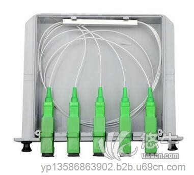 SCAPC插片式分光器1分4广电光分路器有线电视光纤一比四