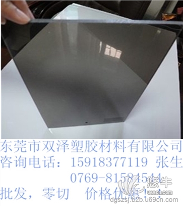 黑色PC板【广告招牌PC棒】耐磨损PC板实心PC棒材图1