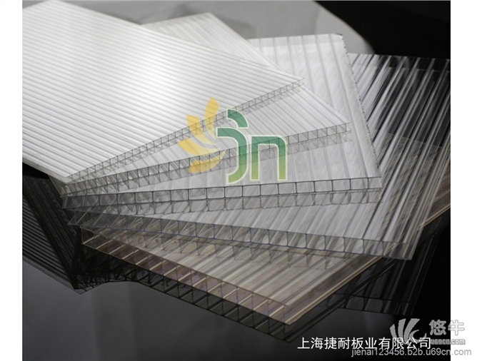 上海捷耐U型锁扣聚碳酸酯阳光板图1