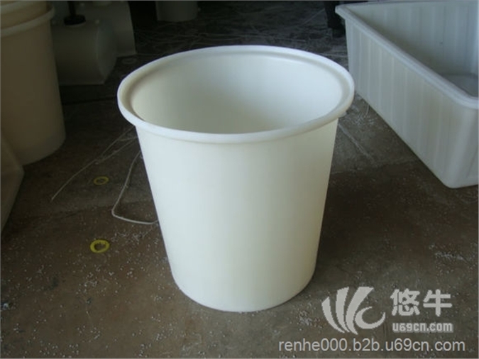 厂家直销100L的塑料圆桶、PE水桶图1