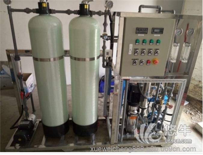江苏无锡常州苏州一级反渗透水处理设备净化水设备纯水设备纯化水去离子水PLC控制一体化设备全自动处理