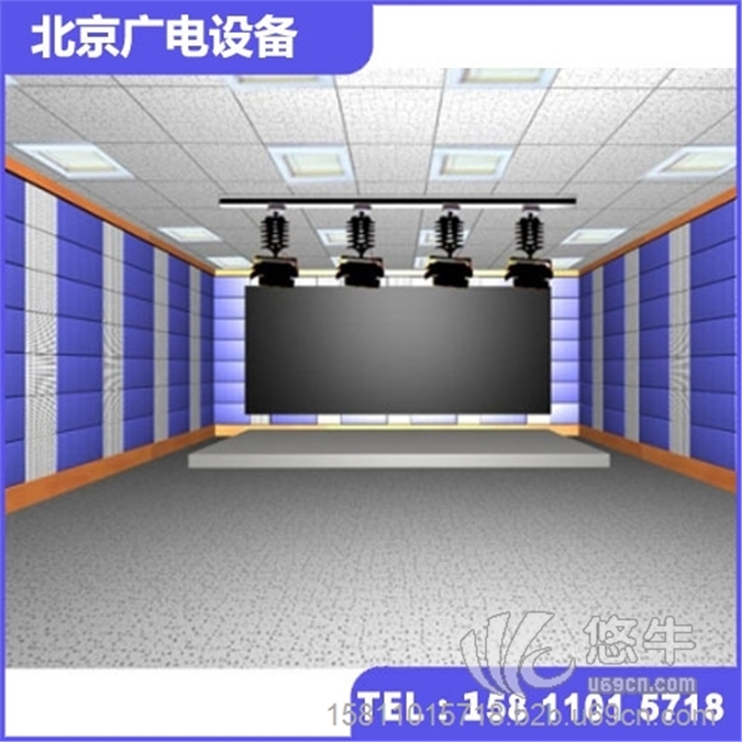 演播室总设计虚拟三维演播室电视台会议室校园多媒体教室方案图1