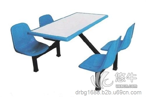 钢架餐桌椅