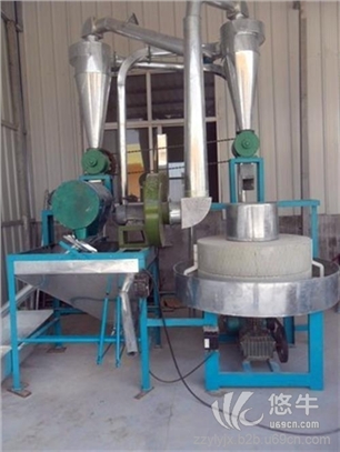石磨面粉机工艺流程
