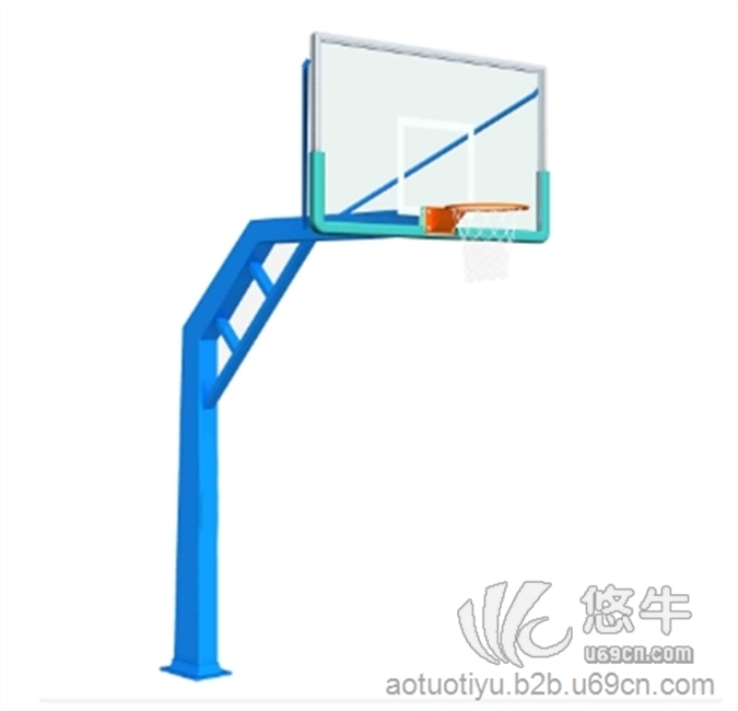 箱式移动式篮球架图1