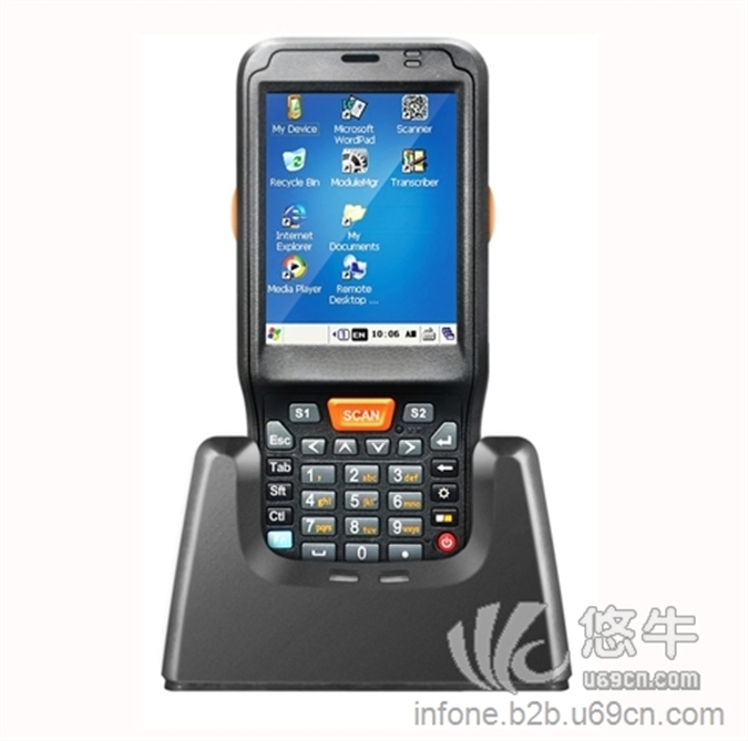 坚菓Smart-102S工业级数据采集器RFID读写条形扫描手持终端PDA