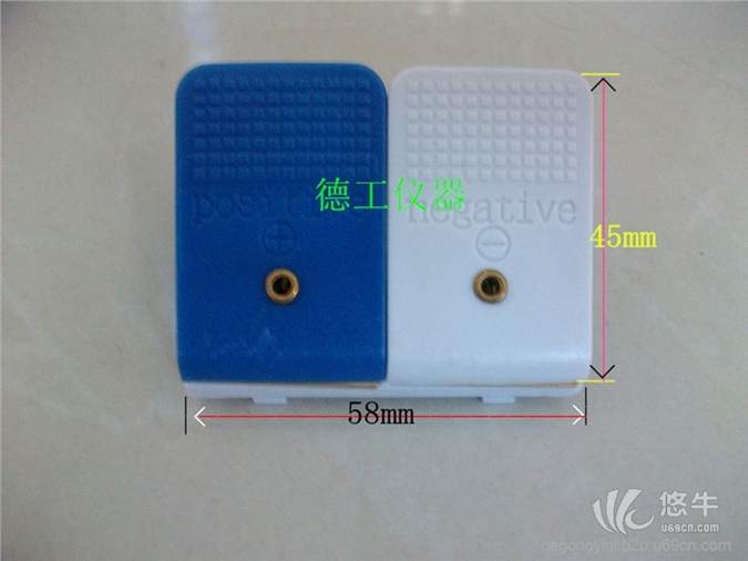 软包锂聚合物电池四线制测试夹子电压内阻容量检测卡扣式夹具