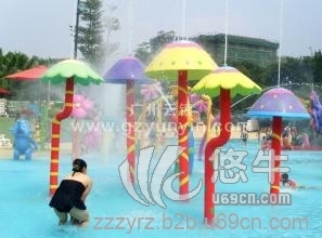 江苏水上乐园设备-儿童戏水设备-彩菇喷水图1