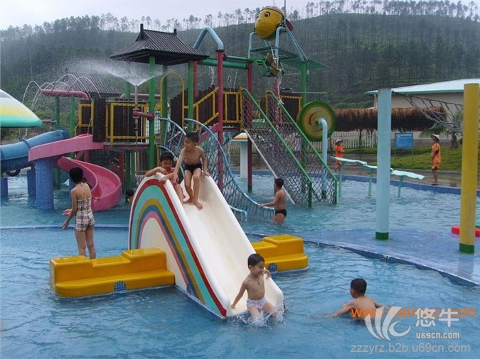 四川水上乐园设备/儿童戏水设备/儿童水寨水滑梯