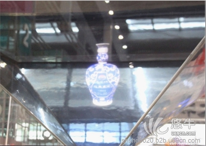 上海3D全息展示柜图1
