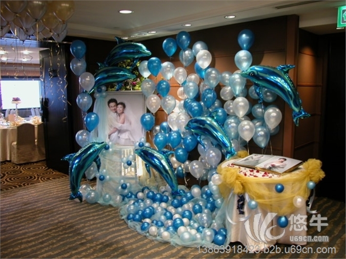 青岛气球布置气球婚礼图1