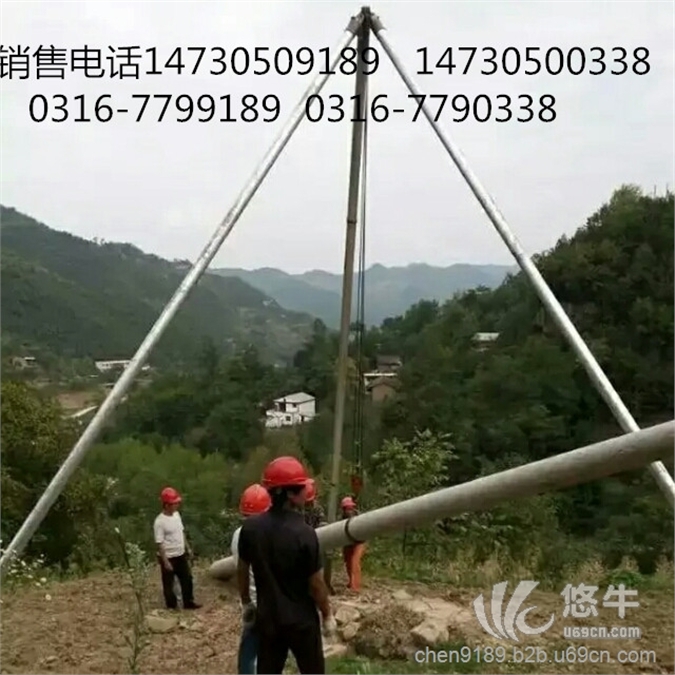 18米电杆用立杆机