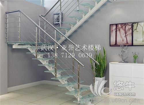 家用玻璃楼梯图1