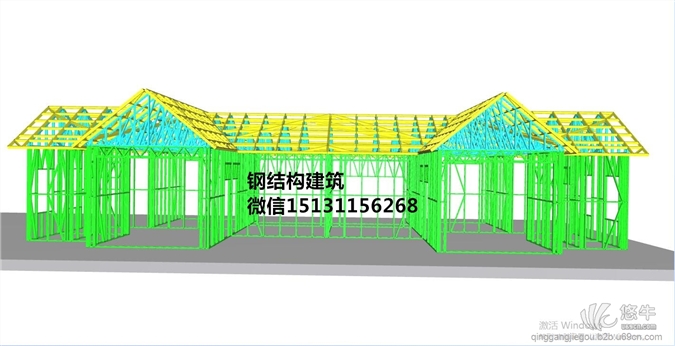 集成装配房屋图1