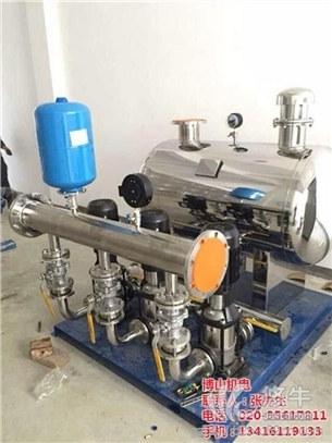 无负压水泵节能改造安装工程