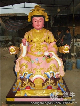 道教神像雕塑生产