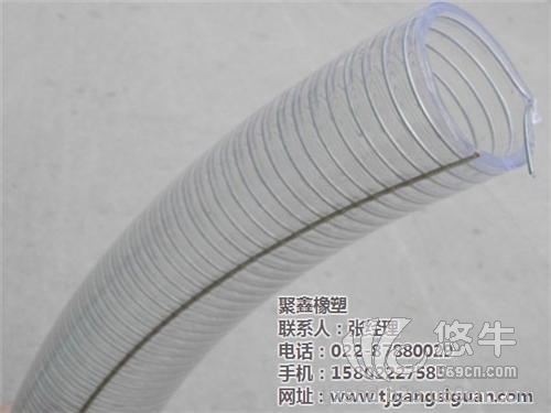 塑料牛筋钢丝管图1
