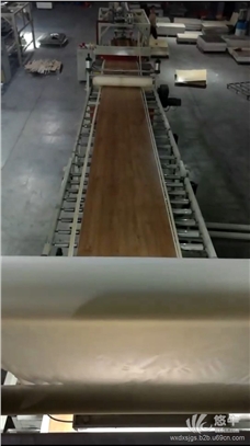 地板四辊生产线设备图1