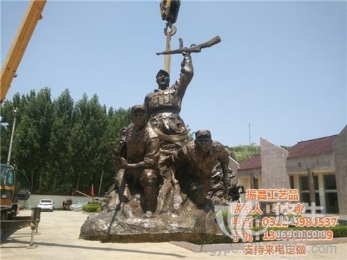 红军雕塑群雕