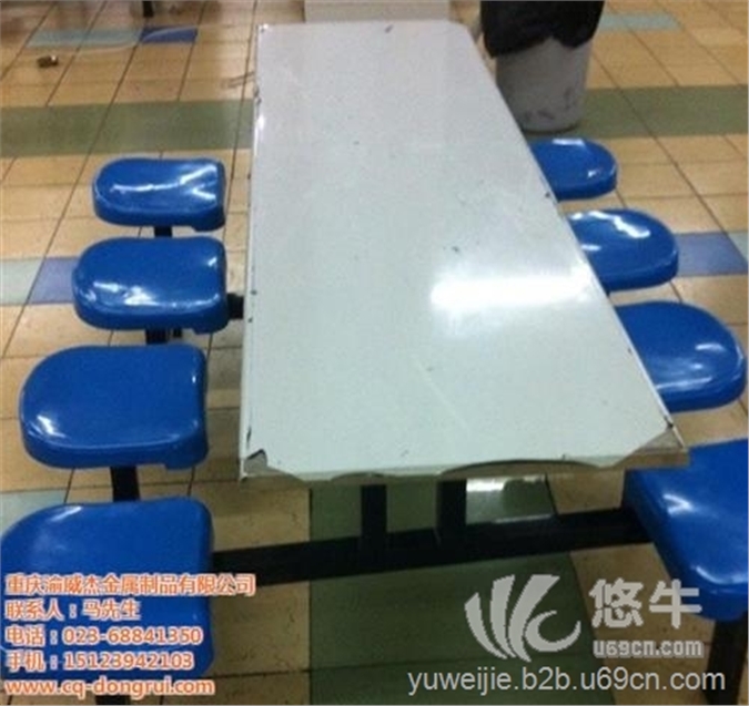 重庆职工食堂餐桌椅