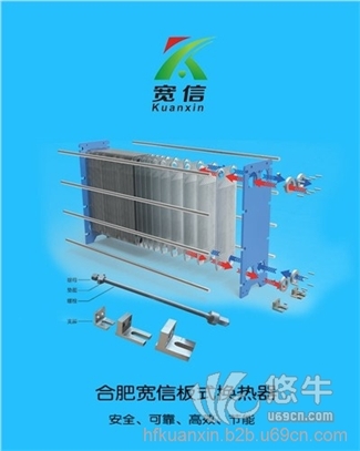 合肥宽信可拆板式换热器图1