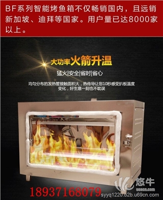 商用智能电烤鱼炉