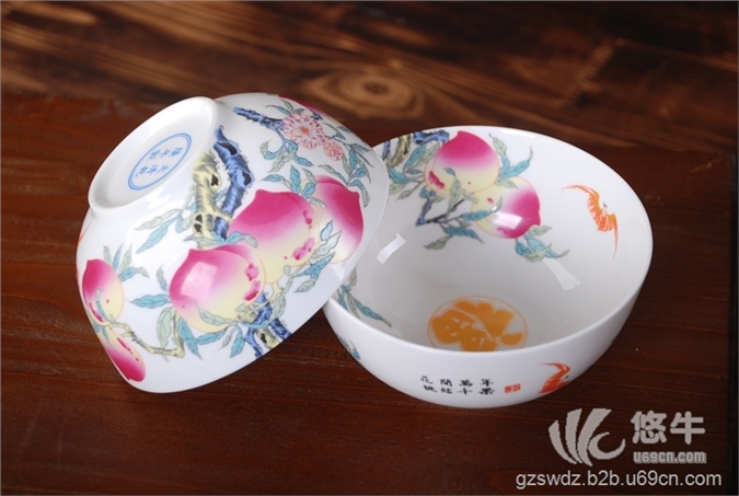 重庆陶瓷寿碗定制定做