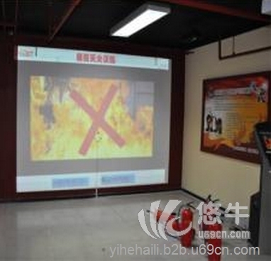 大屏幕模拟灭火体验图1
