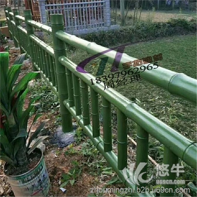 水泥护栏防竹