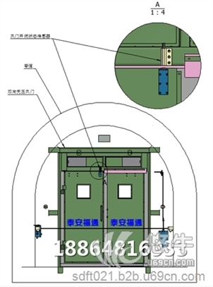 井下雙向無壓平衡風(fēng)門