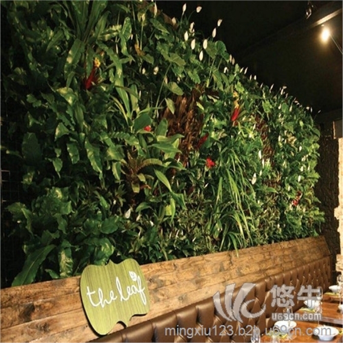 室内仿真植物墙设计