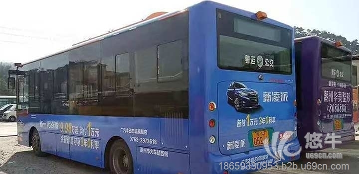 珠海公交车车身广告