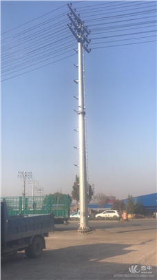 15米直线钢管塔