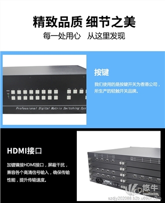 高清视频HDMI矩阵