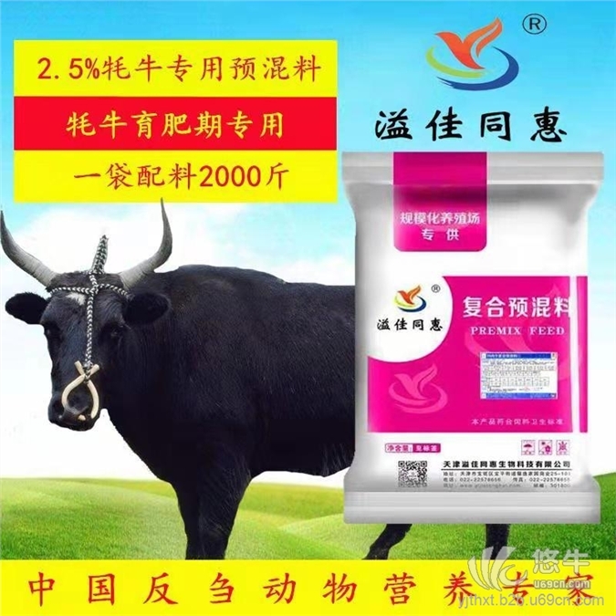 西藏牦牛专用预混料饲图1