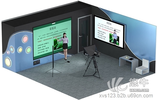 4K互动绿板录课系统