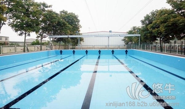 学校专用钢结构游泳池