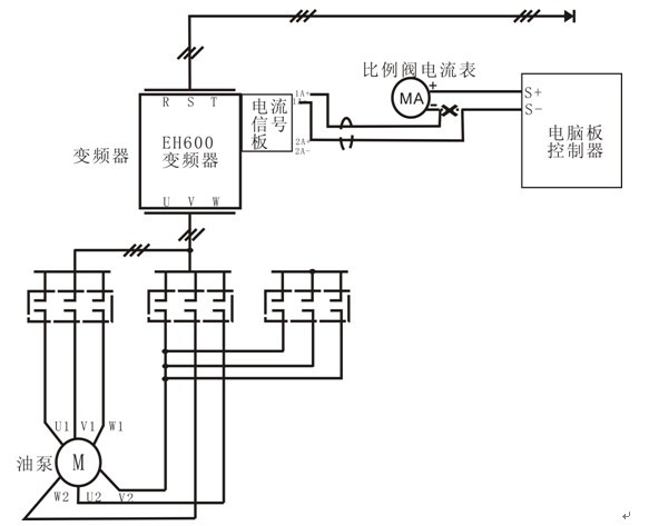 變頻器一拖三接線圖